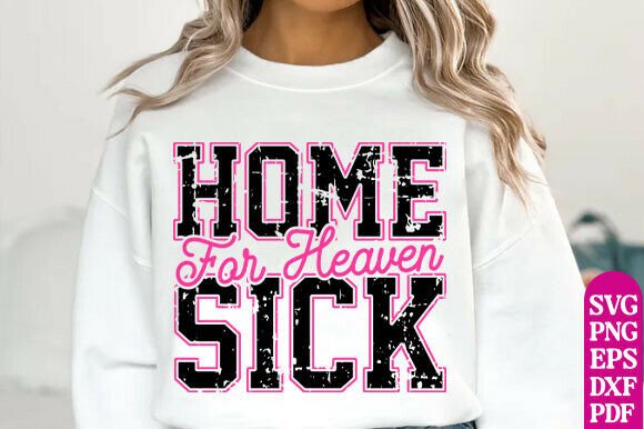 Christian SVG: Homesick for Heaven T-Shirt Designs