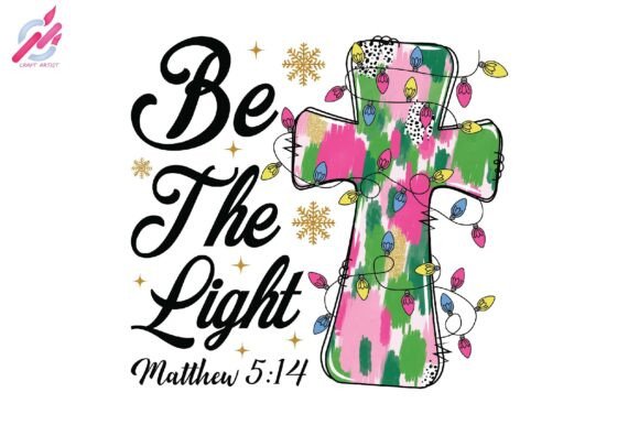 Colorful Glitter Christmas Jesus Cross P T-Shirt Designs