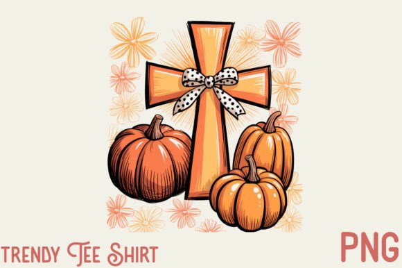 Fall Autumn Christian Design PNG Brushes for T-Shirt Designs