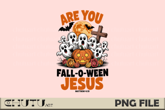 Fall-O-Ween Jesus PNG - Faith Art