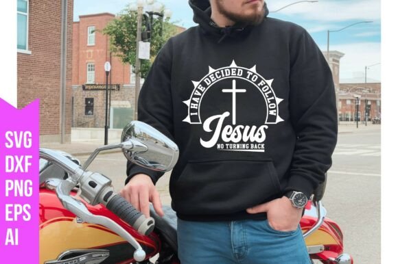 I Have Decided to Follow Jesus No Turnin T-Shirt Designs