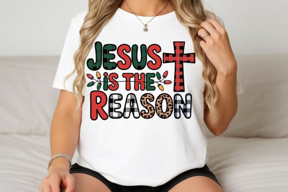 Jesus is the Son Religious Christmas T-Shirt Designs