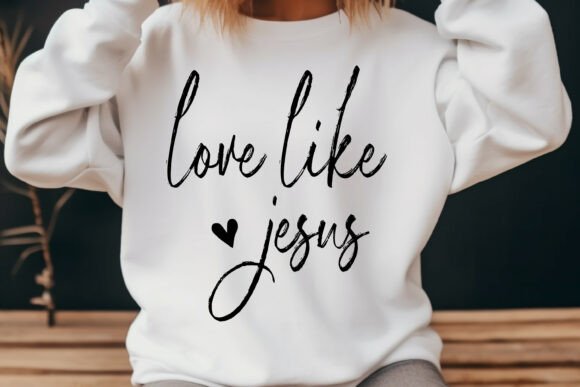 Love Like Jesus Faith SVG PNG