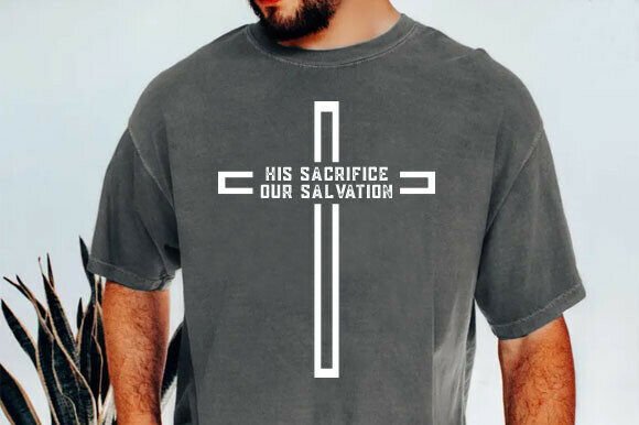 Mens Christian T-Shirt, Cross Shirt