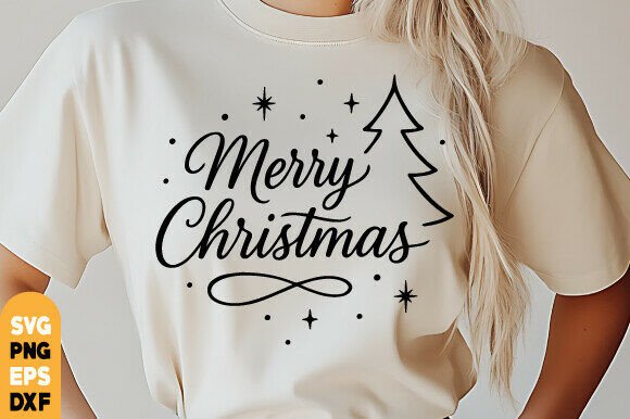 Merry Christmas SVG: Vintage Christian T-Shirt Designs