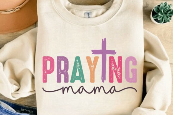 Praying Mama SVG, Jesus SVG, Mama SVG