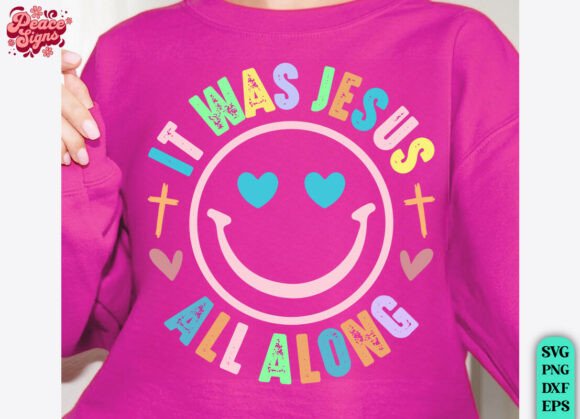 Smile Christian Neon Religious SVG PNG for T-Shirt Designs
